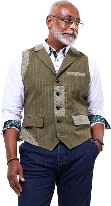 Actual product image Joe Browns Striped Waistcoat (50)