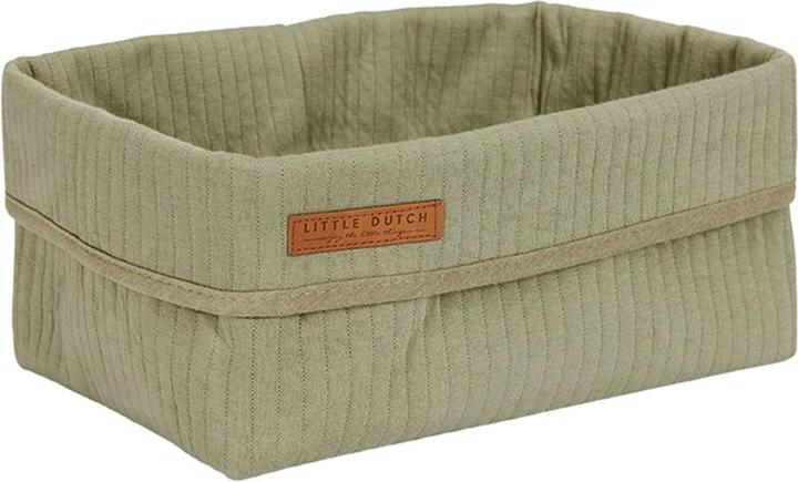 Produktbild Little Dutch Wickeltisch Körbchen Pure Olive Gross TE