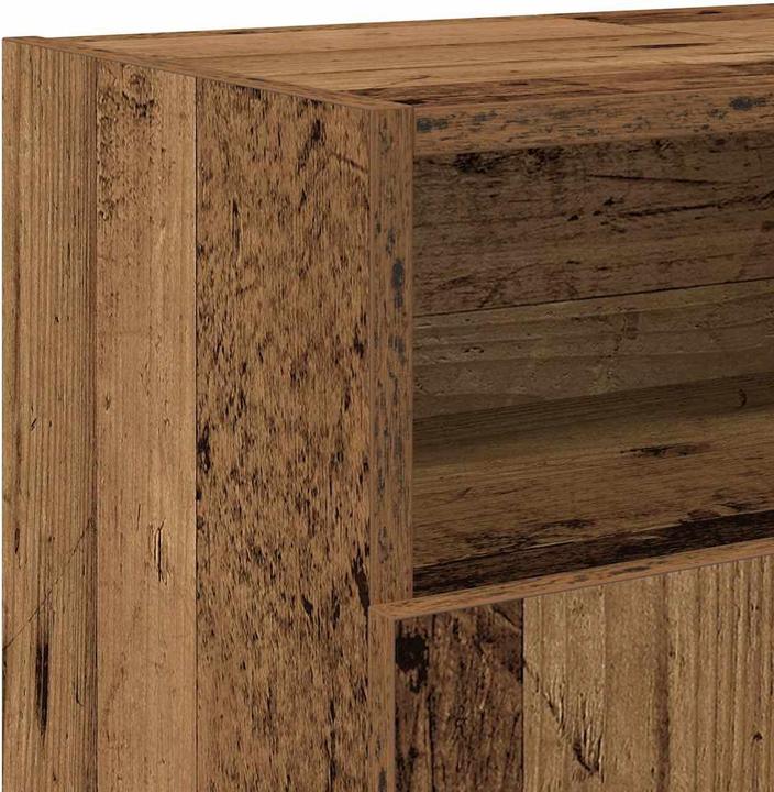 Immagine prodotto VidaXL TV-Schrank mit LED-Leuchten Altholz-Optik 120x30x50 cm TV-Möbel (120 x 30 x 50 cm)