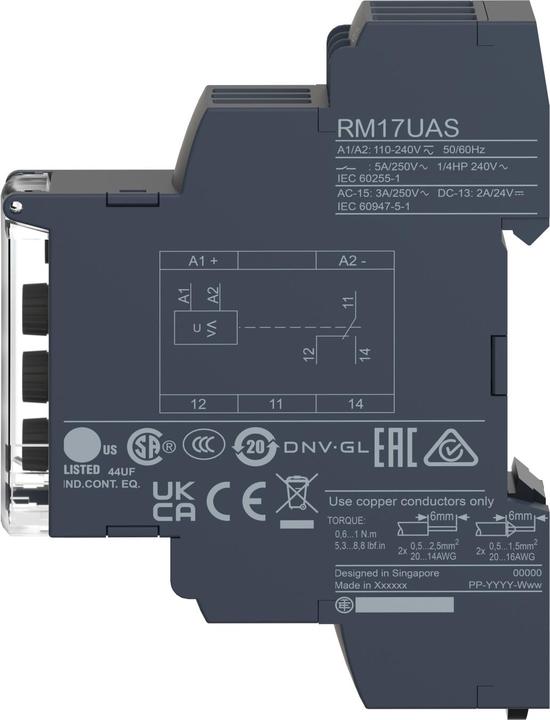 Actual product image Schneider Electric Over-& undervoltage transmiss. 65-260VAC-DC