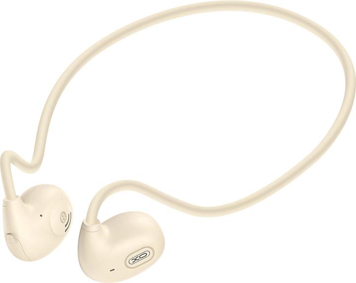Image du produit xO Ecouteurs Bluetooth BS34 avec conduction osseuse beige (14 h, Sans fil)