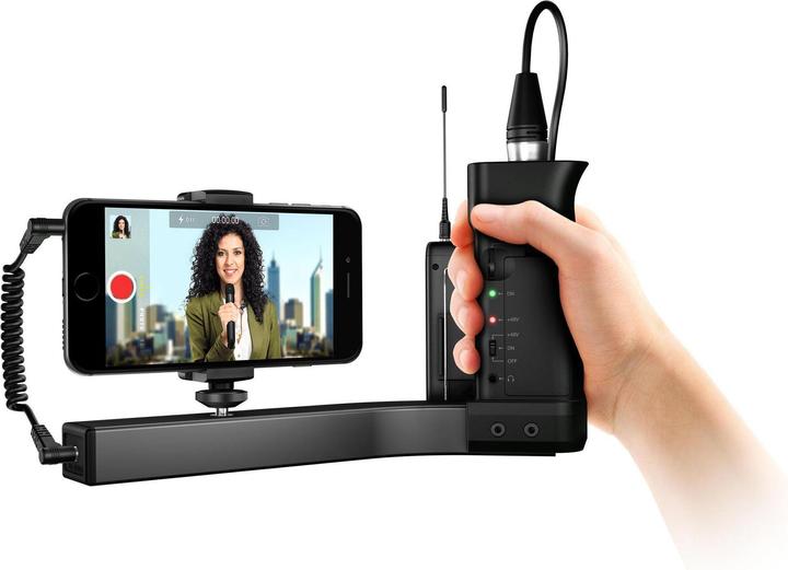 Actual product image IK Multimedia Cell phone tripod mount IP-IKLIP (Tripod smartphone holder)