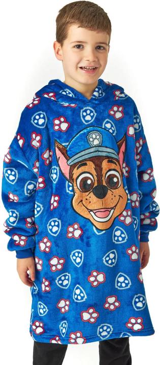 Actual product image Paw Patrol Boys Chase Hoodie Blanket (122, 128, 125 B)
