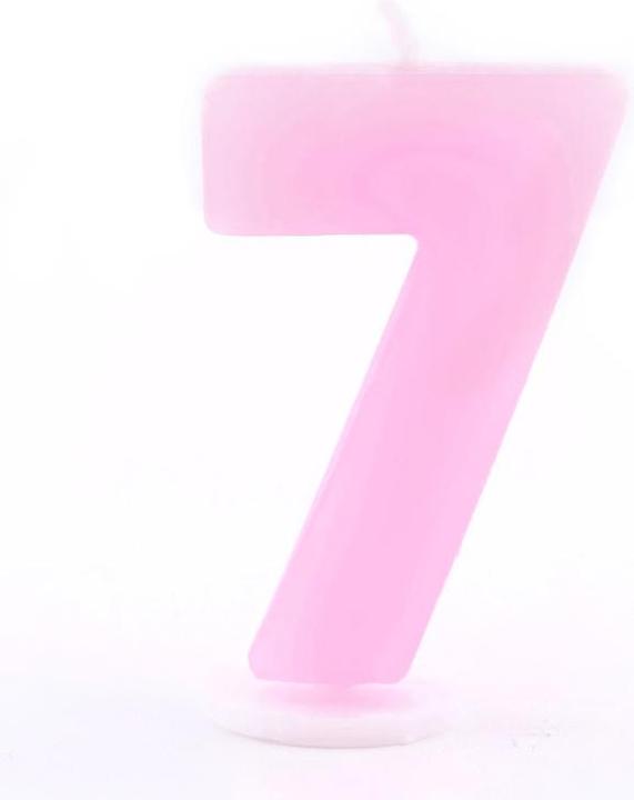 Produktbild Städter Zahlenkerze 7 Rosa (1 x)