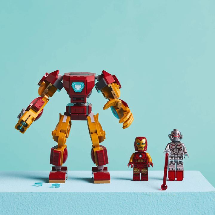 Actual product image LEGO Iron Man Mech vs. Ultron (76307, LEGO Marvel)
