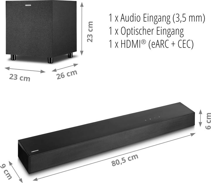Actual product image Medion LIFE S61022 (120 W, 2.1 Channel)