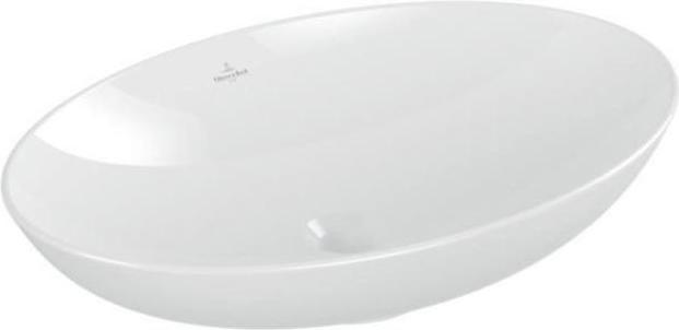 Produktbild Villeroy & Boch V&B Aufsatzwaschtisch LOOP & FRIENDS ohne ÜL 620x420mm we (420 mm, 620 mm)
