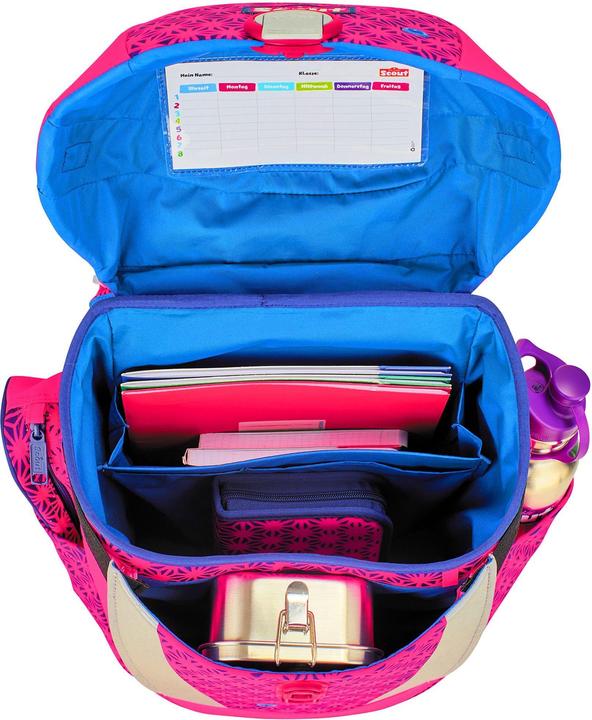 Immagine prodotto Scout Set di cartelle Sunny II Neon Safety da 4 pezzi (22 l)
