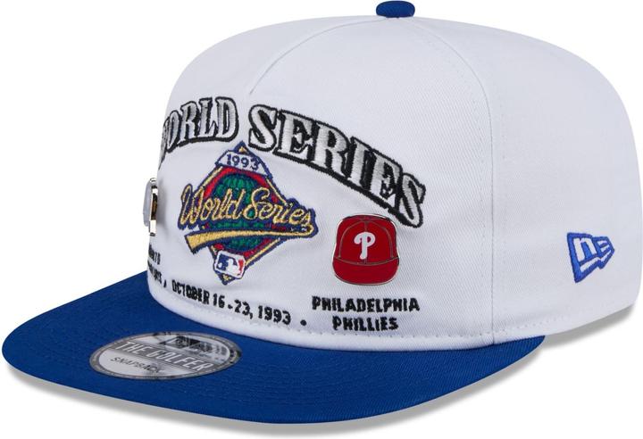 New Era Golfer Cap World Series 1993 Pin Blue Jays Phillies (One Size)