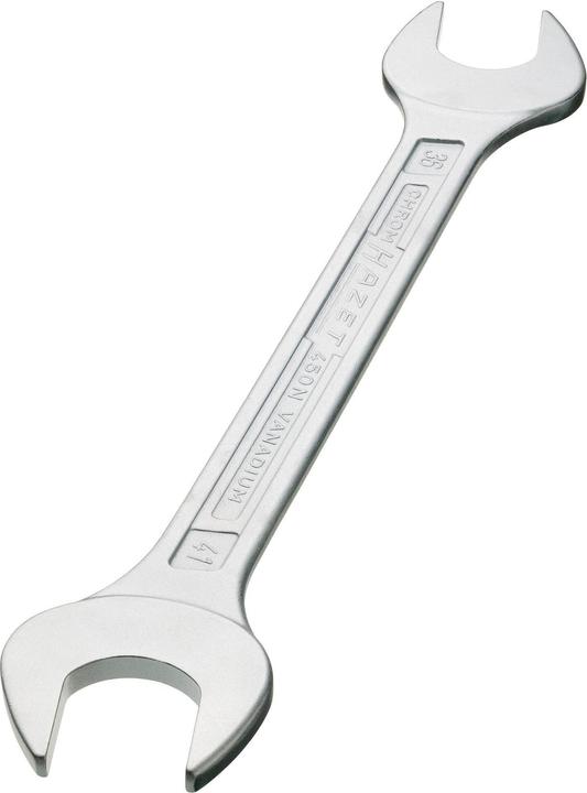 Immagine prodotto HAZET Serie di chiavi a forchetta doppia 450N/12 ∙ Profilo esagonale esterno ∙ 6 x 7 - 27 x 32 ∙ Nu…