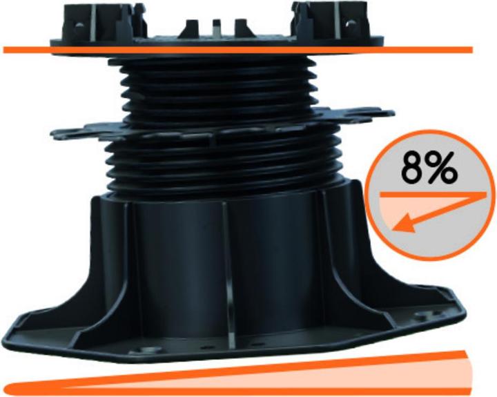 Actual product image Karle und Rubner Terrace bearing CLIP (1 x)
