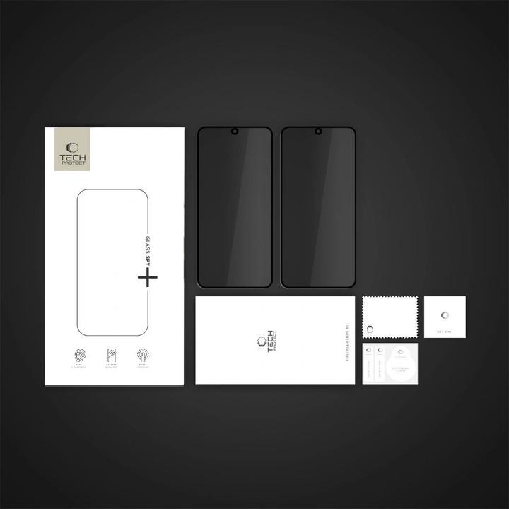 Image du produit Spigen Tech-Protect Glass Spy+ 2er-Pack Sichtschutzglas für Samsung Galaxy S25 Edge (2 pièce(s), Samsung Galaxy S25 Edge)