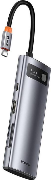 Actual product image Baseus B00030708811-00 (USB-C, 7 Ports)