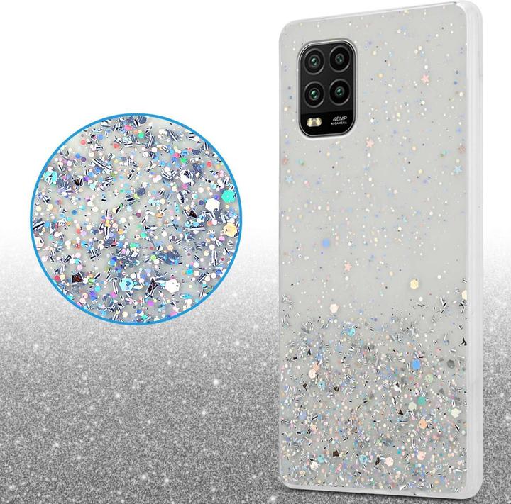 Actual product image Cadorabo Bumper Case for Xiaomi Mi 10 LITE TPU funkelnder Glitter (Mi 10 Lite)