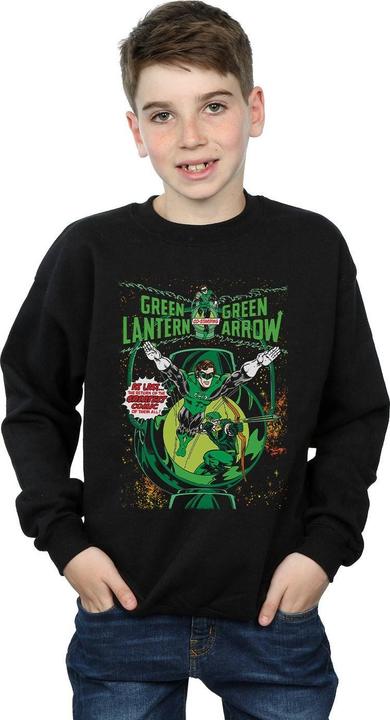 Image du produit - Sweat GREEN LANTERN ARROW COVER - Garçon (140, 146)