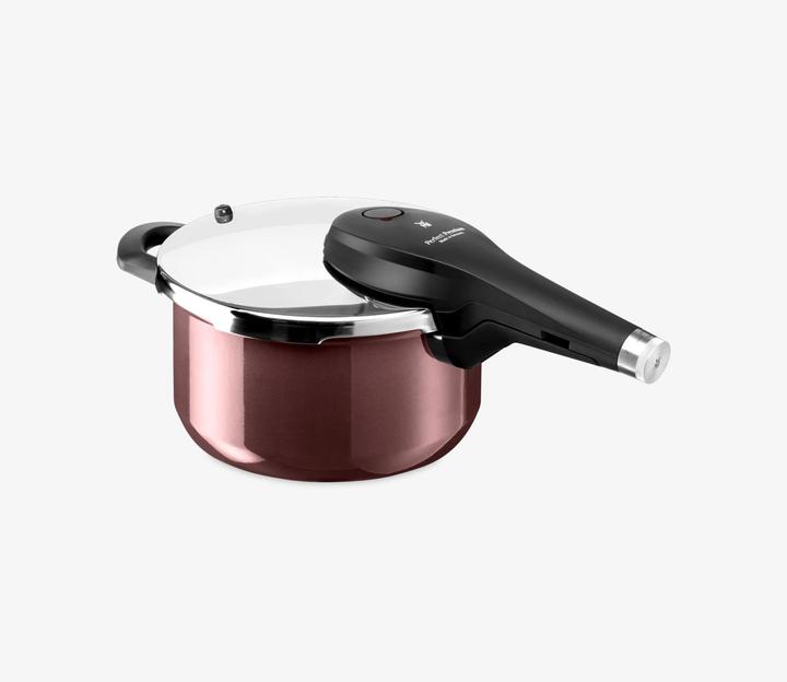 Actual product image WMF Pressure Cooker FUSIONTEC Red (22 cm, Steam cooker, Merger technology)