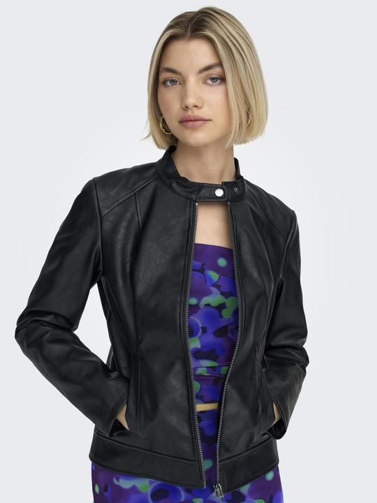 Actual product image JdY Zip fastening faux leather jacket Faux leather jacket (32)