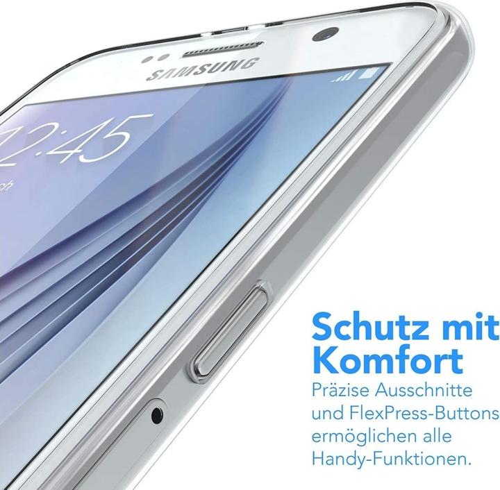 Immagine prodotto Screenguard Custodia trasparente in TPU flessibile per Samsung Galaxy S6 (Samsung Galaxy S6)