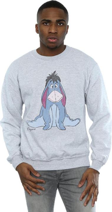Actual product image Disney Mens Winnie The Pooh Classic Eeyore Sweatshirt (4XL)