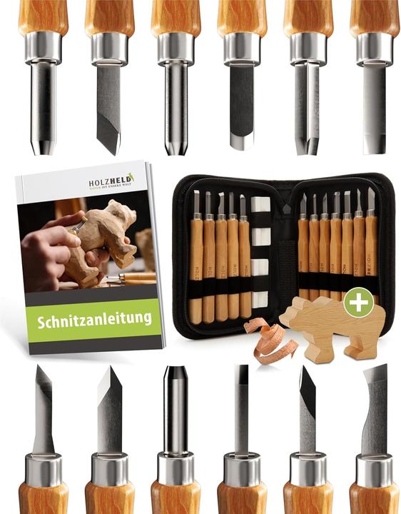 Produktbild Holzheld Schnitz-Set