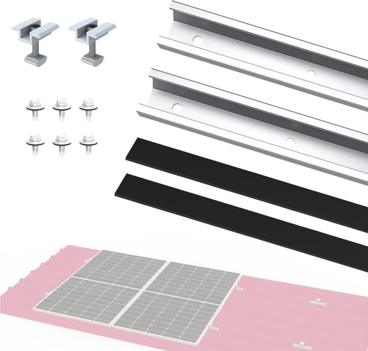 Image du produit Nuasol Support de panneau solaire (Matériel de montage du système solaire)