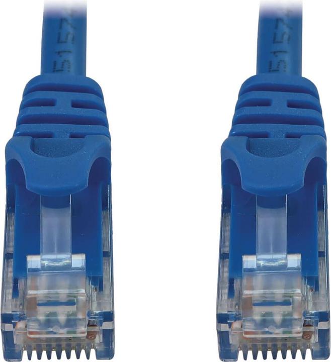 Immagine prodotto Eaton TRIPPLITE Cat6a 10G Snagless Molded UTP Ethernet Cable RJ45m/M PoE Blue 15ft. 4.6m (U/UTP, CAT6a, 4.60 m)