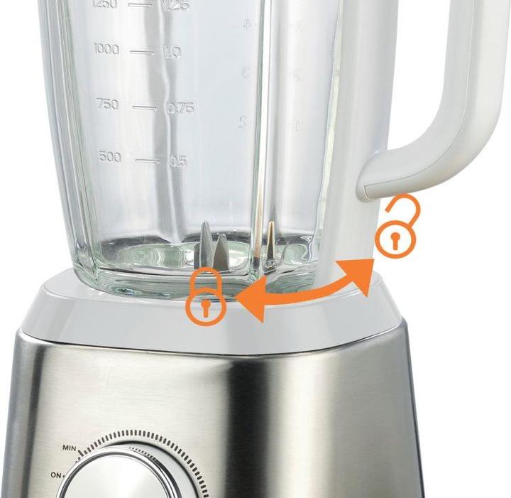 Image du produit Gorenje Blender High Performance - blanc, argenté - 1,75 l (1400 W)