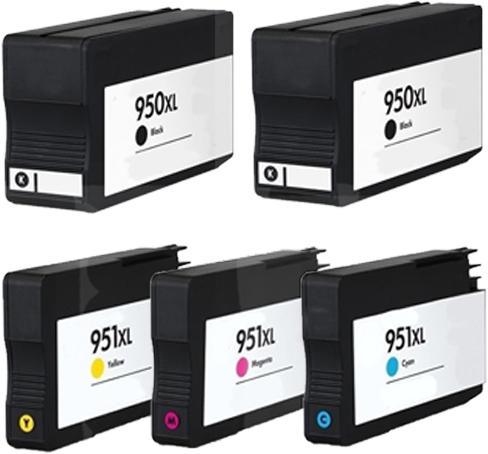 Immagine prodotto Hermex Cartucce compatibili HP OfficeJet Pro 8610 e-All-in-One (M, C, Y, FC)