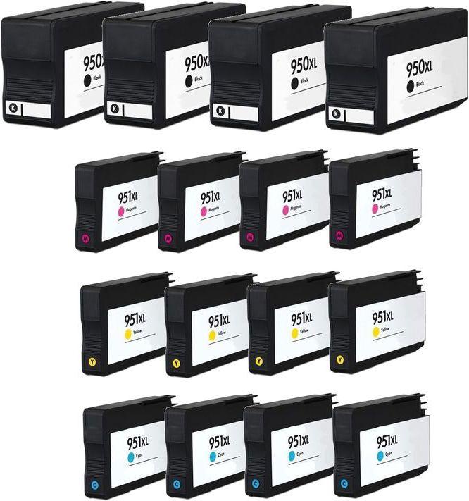 Immagine prodotto Hermex Cartuccia di inchiostro XL compatibile per Pro 8620 e-All-in-One (M, Y, FC, C)