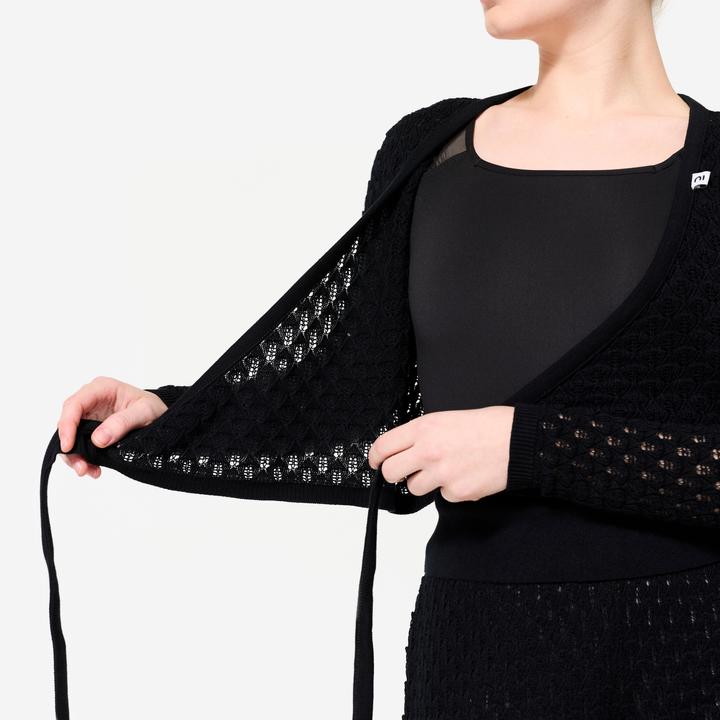 Actual product image Starever Tanz-Wickeljacke Damen - schwarz (S)