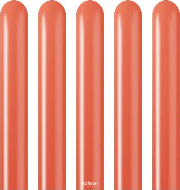 Actual product image Kalisan 260 Latex Mirror Modelling Balloons (Pack of 50)