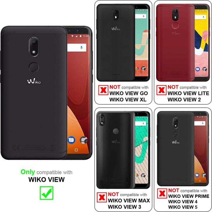 Actual product image Cadorabo Book Invisible Magnet Cover (Wiko View)