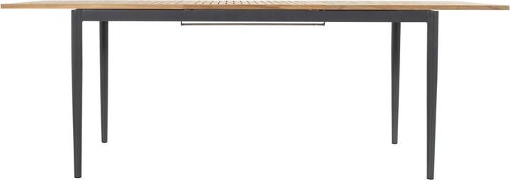 Actual product image Hartman Silencio Dining Table Xerix/Natural Teak Aluminium 220x100 cm (220 cm)