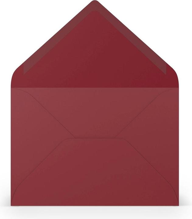 Image du produit Magni 220720572 - Coloretti Enveloppes, 80 g/m², DIN B6, rosso, 5 pièces (B6, 5 x)