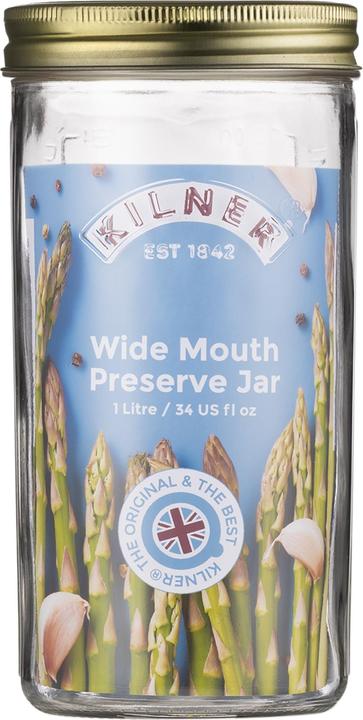 Image du produit Kilner Wide Mouth Preserve Jar (1 pcs, 1 l)