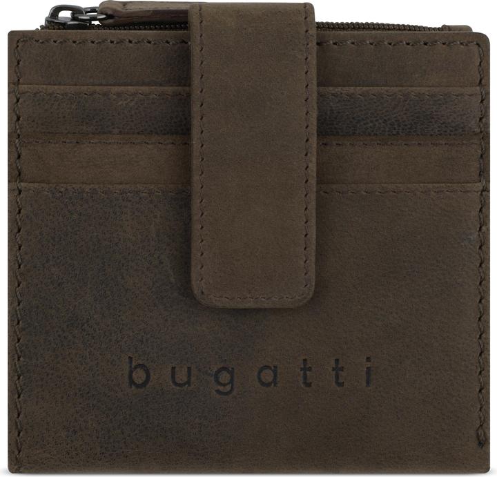 Actual product image Bugatti Luca leather wallet 10 cm