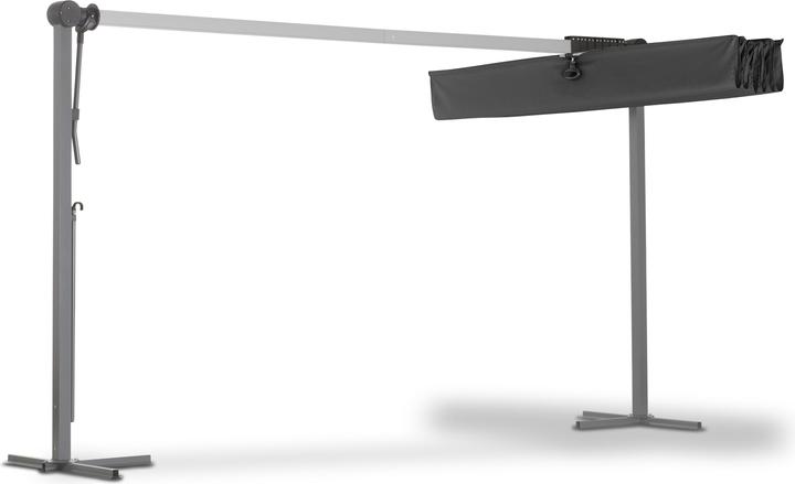 Actual product image Leco Sonnendach Waved anthrazit (2.50 m)