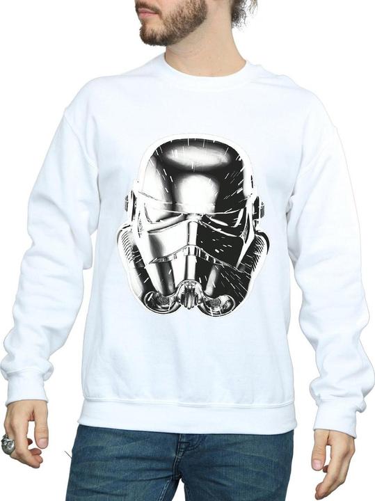 Produktbild Star Wars Stormtrooper Warp Speed Helmet Sweatshirt (M)