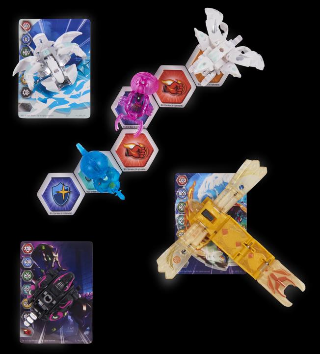 Actual product image Spin Master Bakugan Evolutions - Wrath and Insectra Battle Strike