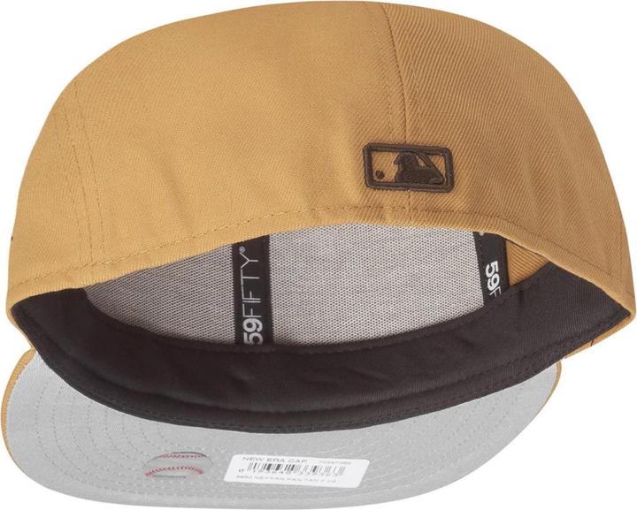 Image du produit New Era 59Fifty Fitted Cap - MLB New York Yankees tan brun (7)