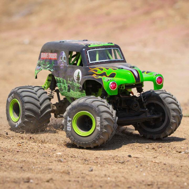 Image du produit Losi M.TRUCK GRAVE DIGGER RTR 4WD 1:18 EP (RTR Prêt à fonctionner)