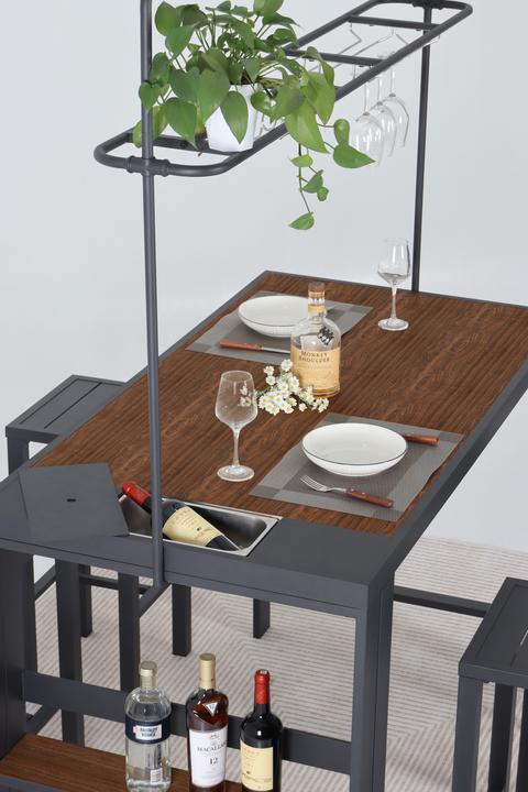 Produktbild Leco Bar-Sitzgruppe/Gartentheke ELSA (80 cm)