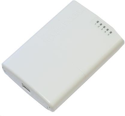 Produktbild MikroTik RB750P-PBr2: 5 Port Outdoor Router