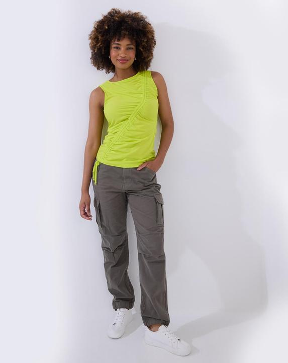 Actual product image Joe Browns Asymmetric Rouched Front Modal Vest (46)