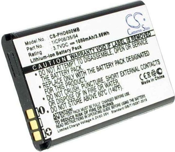 Actual product image NoName Battery for Philips Avent SCD600 etc