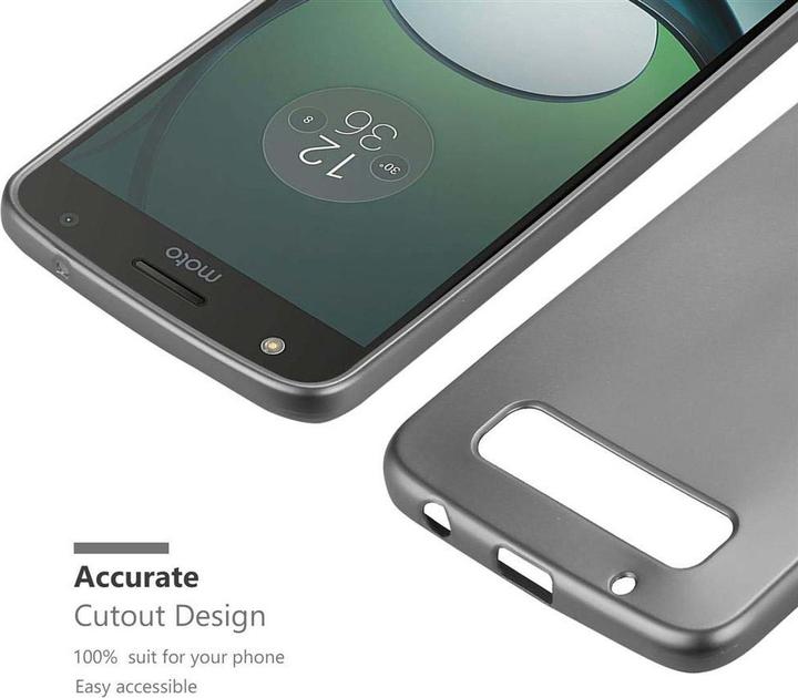 Image du produit Cadorabo Couverture métallique mate TPU (Motorola Moto Z Play)