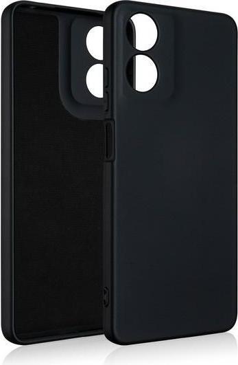 Productafbeelding Beline Siliconen hoesje Motorola Moto G04 G04s/E14 4G czarny/zwart (Motorola Moto G04, Motorola Moto E14)