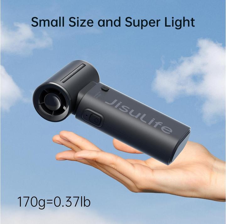 Immagine prodotto Jisulife Handheld Fan Life9 (3600mAh) black
