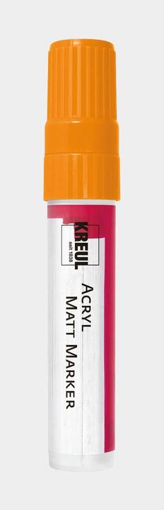 Actual product image Kreul Acrylic Matt Marker XXL (Orange, 15 mm)