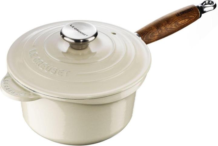 Actual product image Le Creuset Profit pot with wooden handle (18 cm, Frying pan, Cast iron)